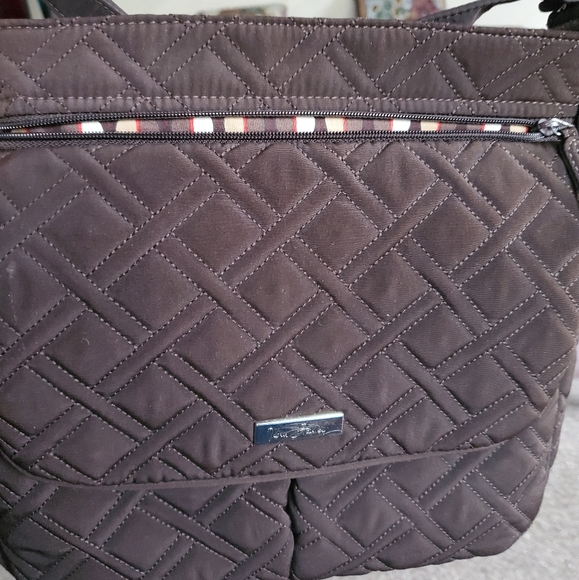 Brown fabric Vera Bradley purse - Picture 1 of 1
